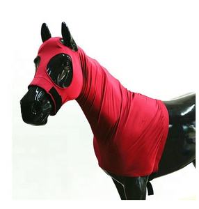 หมวกสแปนเด็กซ์ม้าทำมือแบบพอดีตัว,พร้อมฮู้ดรัดหน้าอก Velpro - Product Image 1