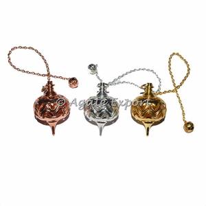 Péndulos de Ágata Natural Curativa Tallados Estilo Feng Shui del Amor, Fabricante Mayorista - Product Image 2