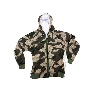 Outdoor Solid 100% Cotton Lined Knitted Hoodie <b>Men</b> Warm Pullover Sweatshirt Custom Streetwear - Product Image 1