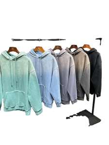 Sweat à capuche en coton à fermeture éclair complète avec impression personnalisée sweat-shirts à capuche d'hiver pour hommes en polyester thermique personnalisés conception personnalisée - Product Image 2