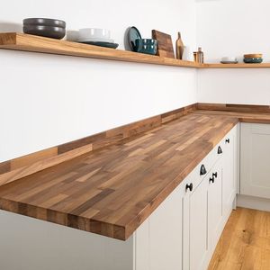 Tablero de Madera de Caucho con Juntas Dentadas, Panel Sólido para Encimera, Superficie Lisa, Suministro Directo de Fábrica al por Mayor, Vietnam - Product Image 5