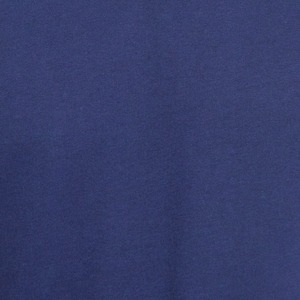 Camiseta de Manga Corta para Hombre, Cuello Redondo, Color Azul Marino, Mangas con Rayas Blancas, Corte Regular, Estilo Casual, 100% Algodón Jersey - Product Image 6