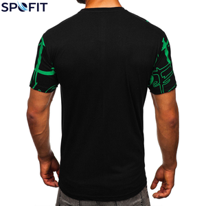 เสื้อยืดซับลิเมชั่นผู้ชาย ระบายอากาศ แห้งเร็ว บริการ OEM ขายส่ง ผลิตตามสั่ง เสื้อยืดผู้ชายแบบกำหนดเองตามความต้องการสูง - Product Image 6