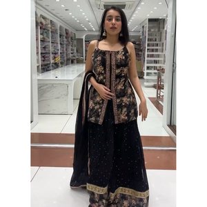 ชุดรัดรูปสีดำพิมพ์ลายดิจิทัลใหม่ล่าสุด - Product Image 1