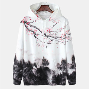 Sweat à capuche pour homme en sublimation, tenue décontractée, imprimé moderne, tissu doux, pour un style quotidien - Product Image 1