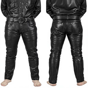 กางเกงหนังเทียมผู้หญิงเอวสูงทรงสกินนี่ กันน้ำ ยืดหยุ่นสูง ราคาโรงงานขายส่งโดยตรง - Product Image 1