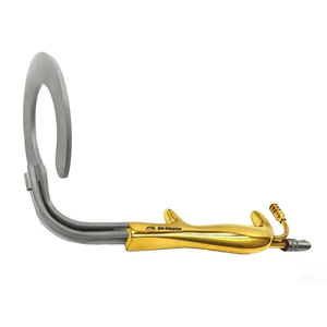 Breast Retractor With Fiber <b>Optic</b> Surgical <b>Instrument</b> Medic <b>Instrument</b> Breast Augmentation Retractor Ring Retractor C Circular - Product Image 3
