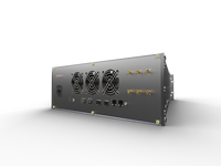 RDEKONO Boîtier d'amplificateur de puissance en aluminium 3U 1U-4U Schroff personnalisé, équipement modulaire Eurorack, câbles audio patch