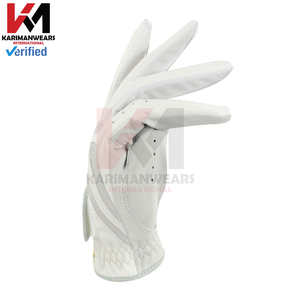 Dual-Color Custom Golf <b>Gloves</b> Premium Cabretta Leather OEM Professional Stylish Soft Feel Training Gear Wholesale Factory Direct - Product Image 4