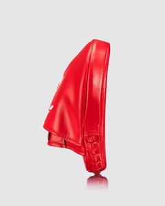 นวมชกมวยหนัง PU สีแดง New Fly Boxing แบบกันลื่น น้ำหนักเบา สำหรับฝึกซ้อม ซ้อมต่อย เป้าโค้ง ความแม่นยำสูง ความหนาแน่นสูง - Product Image 2