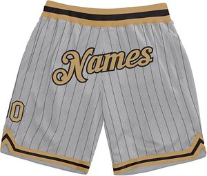 Shorts de basketball d'été pour hommes 2026, motif uni, maille respirante, grandes tailles, logo brodé personnalisable, impression par sublimation - Product Image 6