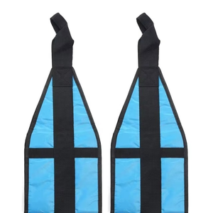 Sangles abdominales suspendues en caoutchouc robustes et personnalisées avec fermeture à boucle pour entraînement de fitness, utilisation sur barre de traction, développement musculaire - Product Image 2