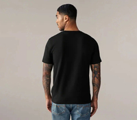 T-shirts pour hommes en gros, col en V, 100 % coton, décontractés, respirants, séchage rapide, écologiques, pour l'été