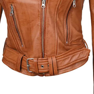 Dernier design, veste d'hiver en cuir pour femme de haute qualité pour usage extérieur, meilleure arrivée, prix abordable, vestes pour femmes - Product Image 5
