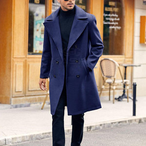 Abrigo Largo de Lana para Hombre, Diseño Elegante, Formal, para Oficina, Estilo Lujoso, para Uso Diario al Aire Libre - Product Image 2