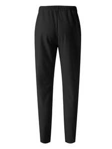 <b>Men's</b> Elastic Waist Drawstring Sweatpants Casual <b>Joggers</b> Side Pockets Midweight Cotton Quick Dry Winter Black <b>White</b> - Product Image 3