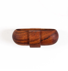 Moderno Porta Tarjetas de Visita de Madera Decorativo para el Hogar, Cuadrado de 3x4 Pulgadas, Hecho a Mano, Elegante, Accesorio de Mesa para Fiestas U F - Product Image 3