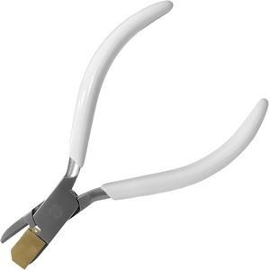 Pince à boucler les anneaux en V, outil de pliage de bagues, mâchoires en laiton pour ajustement de boucles de pendentifs, 5,5 pouces, Zetomed Pro - Product Image 6