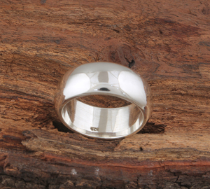 Luxury 925 Sterling <b>Silver</b> Bezel Setting Gemstone Band <b>Ring</b> Elegant High Quality Minimalist <b>Statement</b> Jewelry Unisex Handcrafted - Product Image 1