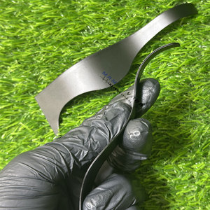 Navaja de Afeitar Recta de Acero Inoxidable Estilo Dominicano, Cuchilla Afilada, Navaja Manual para Barbería, Afeitadora para Barba, Cejas y Vello de Axilas para Hombres - Product Image 4