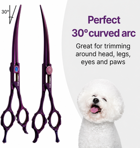 Ciseaux professionnels pour toilettage des animaux, pour couper les poils des animaux, ciseaux de toilettage pour une coupe lisse et facile, professionnels - Product Image 5