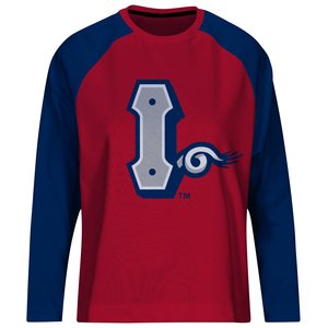 Camiseta de Béisbol Personalizada de Manga Larga en Naranja y Azul Rey |   Uniforme de Equipo Sublimado en Blanco |   Camiseta Deportiva de Secado Rápido - Product Image 5