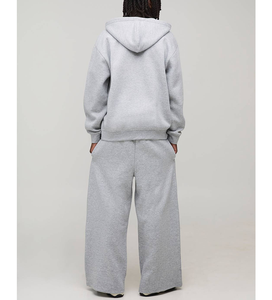 Sudadera con Capucha Gruesa de Algodón 100% de Secado Rápido para Deportes y Running con Cremallera y Bolsillo Frontal para Hombre, Suministro ODM - Product Image 2