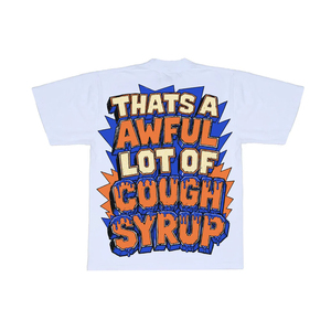 100% Cotton O-neck High Quality <b>Short</b> <b>Sleeve</b> Men's T-Shirts Halloween COUGH SYRUP Character Print Knitted T Shirts - Product Image 5