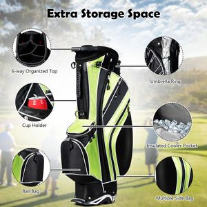 Sacca da Golf con Supporto e 6 Tasche Divisorie, Prodotto Premium nella Categoria Sacche da Golf - Product Image 5
