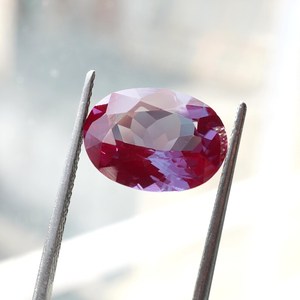 HAYAAT GEMS Natural Oval <b>Alexandrite</b> Gemstone Color Change 4.90 Ct (13x9.5mm) for Jewelry Making Rajasthan Origin - Product Image 2