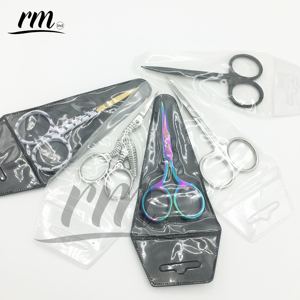 Ciseaux à cuticules professionnels incurvés de précision en acier inoxydable pour droitiers, par March Expo RMI Wholesale - Product Image 6