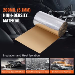 Mat de phonocuration automobile haute densité 200 mil 36 pi² – Barrière thermique et insonorisation pour voiture - Product Image 2