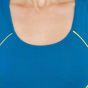 Women's Sports Bra Lightweight High Support Breathable Yoga Sports Bra with Front Logo - Product Image 5