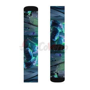 Chaussettes décontractées en coton et laine, vente en gros d'usine, chaussettes décontractées de haute qualité, chaussettes décontractées à sublimation en vente - Product Image 5