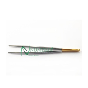 Pinzas para Aplicación de Apósitos TC, Rectas, 5.5'' (14 cm), de Acero Inoxidable Alemán, Manuales, para Uso Médico y Quirúrgico - Product Image 2