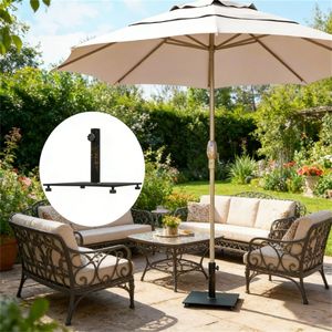 Base e Supporto per Ombrellone da Patio per Terrazze - Accessorio Premium per Arredamento Esterno - Product Image 1