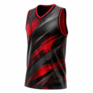 เสื้อบาสเก็ตบอลแบบกำหนดเองสำหรับทีมสโมสรโรงเรียนในทัวร์นาเมนต์ ระบายอากาศได้ดี ซับเหงื่อ ชุดยูนิฟอร์มแบบซับลิเมชั่น โรงงานรับผลิตแบบ OEM ODM - Product Image 5