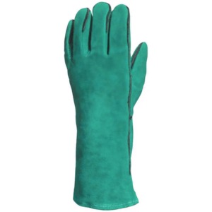 Guantes de Soldadura Personalizados de Venta Caliente, Guantes de Seguridad de Cuero Transpirables, Guantes de Soldadura de Dedo Completo para Uso en Exteriores - Product Image 5