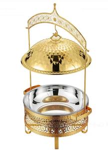 Assured quality metal chafing dish ensures professional-grade performance suitable for hotels, restaurants, <b>and</b> caterers - Product Image 4