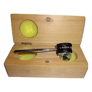 LENTILLE DE GONIOSCOPE NOIR AVEC CASE 4 MIROIR POIGNÉE DE COULEUR NOIRE... - Product Image 1