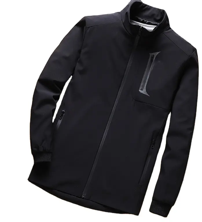 Oem design personalizzato logo alla moda Casual uniforme primavera moda per uomo commercio internazionale giacca stretta da uomo