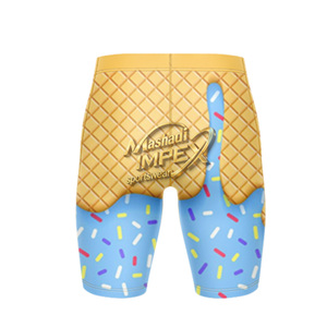 เสื้อแข่ง MASHADI Ice สำหรับงานพิมพ์ลายแบบ Sublimation บนผ้า Spandex/Polyester Mesh สำหรับเกม 7v7 สีน้ำเงิน แบบไม่มีแขน ระบายเหงื่อได้ดี ป้องกันแบคทีเรีย - Product Image 6