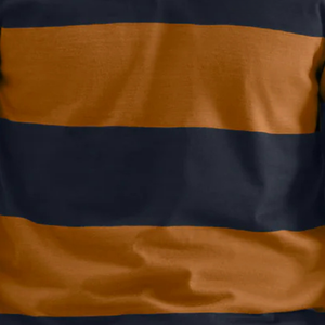 Men's Long Sleeve Rugby for Shirt Polyester/Cotton Wide Striped Casual Regular Fit <b>Classic</b> Collar Soft Everyday Wear Golf - Product Image 6