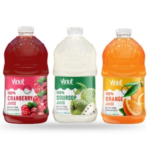 Zumo de arándano 100%, sin azúcar añadido, excelente fuente de vitamina C, zumo de fruta 100%, VINUT 67,6 floz (paquete de 12) mayorista - Product Image 5