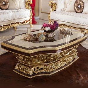 Luxury Traditional European Sectional <b>Sofa</b> Set Sponge <b>Wood</b> <b>Frame</b> L-Shape Design Eco-Friendly Durable Living Room Apartment Hotel - Product Image 5