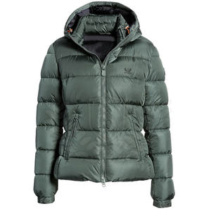 Chaqueta de Invierno para Mujer, Estilo Bomber, Tejida, con Capucha Desmontable, Larga, Superventas - Product Image 2