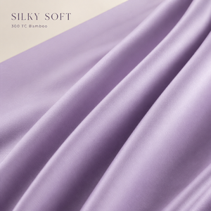 ชุดเครื่องนอนผ้าไผ่ 300 เส้นด้าย สีลาเวนเดอร์ฝุ่นละออง เนื้อผ้านุ่มลื่น ระบายอากาศได้ดี ให้ความเย็นสบาย |   ชุดเครื่องนอนโรงแรมรีสอร์ทดูดซับความชื้น - Product Image 5