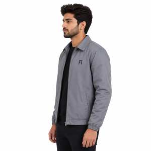Chaqueta Ligera con Cierre para Hombre, Cortavientos Casual con Cuello, Prenda Exterior Elegante para Uso Diario, Chaquetas para Hombre al por Mayor, EE. UU. - Product Image 4
