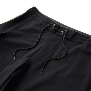 กางเกงขาสั้นผู้ชายแบบมีเชือกผูกด้านหน้า ผ้าแคนวาส ผ้าถัก ยืดได้ แห้งเร็ว ชุดว่ายน้ำลำลองสำหรับฤดูร้อน - Product Image 5