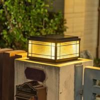 Lámparas Solares LED Recargables para Exteriores, Impermeables, Negras, E27, IP65, con Sensor de Movimiento, 3000K, para Jardín, Patio, Puerta de Villa